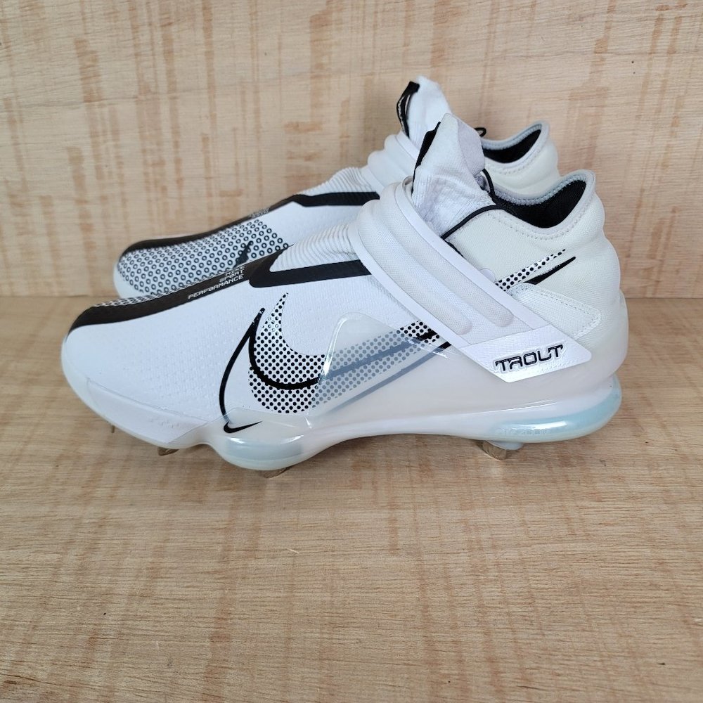 Nike Force Zoom Mike Trout 7 Men’s Size 14 US Baseball Cleats White